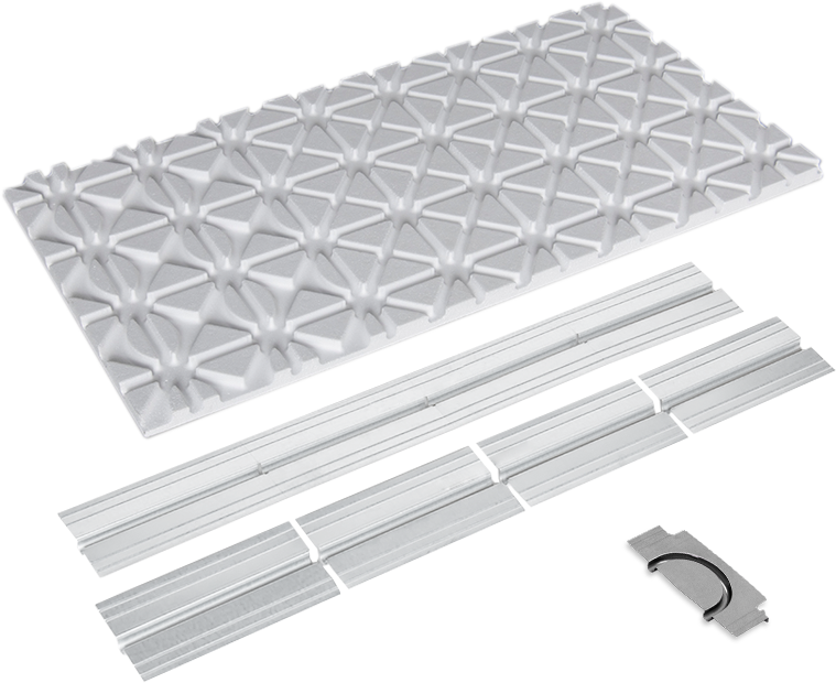Trockenbausystem TBE 25-14 – Komplettpaket 10m² (VA 125mm)
