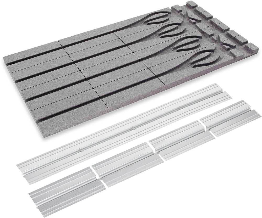 Trockenbausystem TBE 26-16 N – Grundpaket 20m² (VA 125mm) – Bild 2