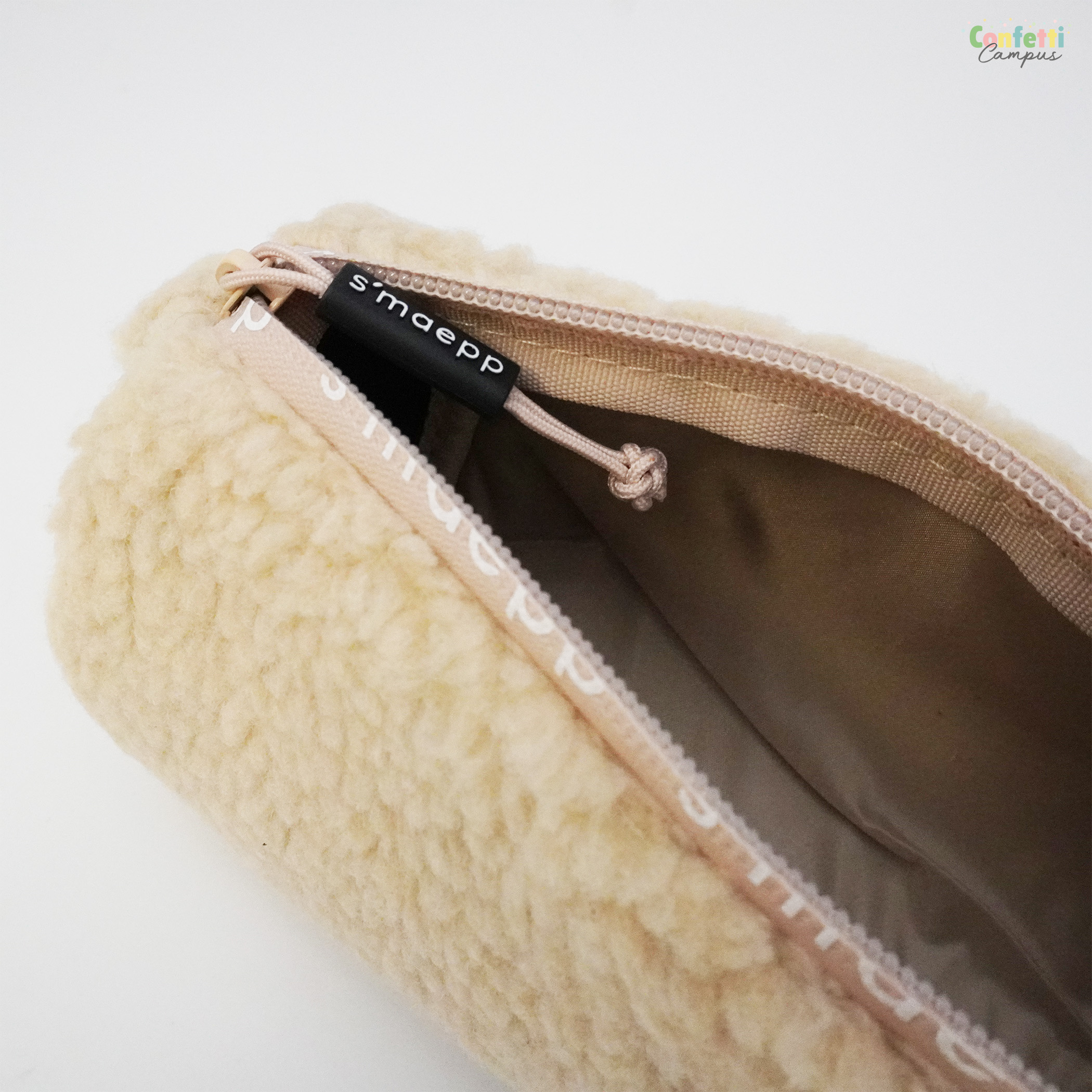 BRUNNEN Federmappe S’maepp Plüsch Beige – Bild 8