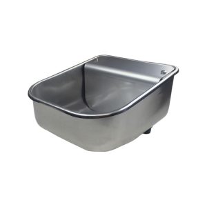 Viehtränke 2 Liter aus Edelstahl mit Schwimmerventil