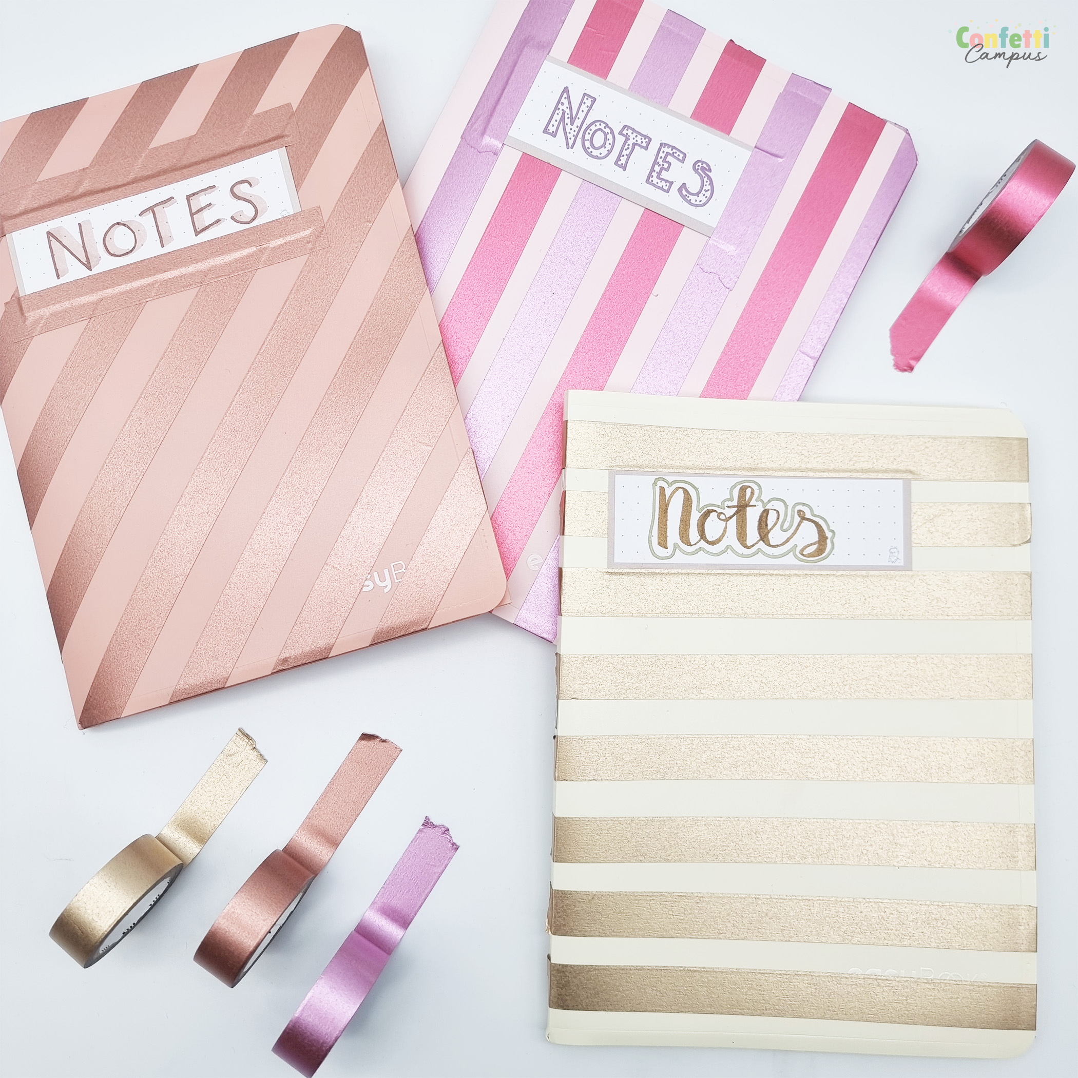 mt Washi Tape Metallic Bronze – Bild 2