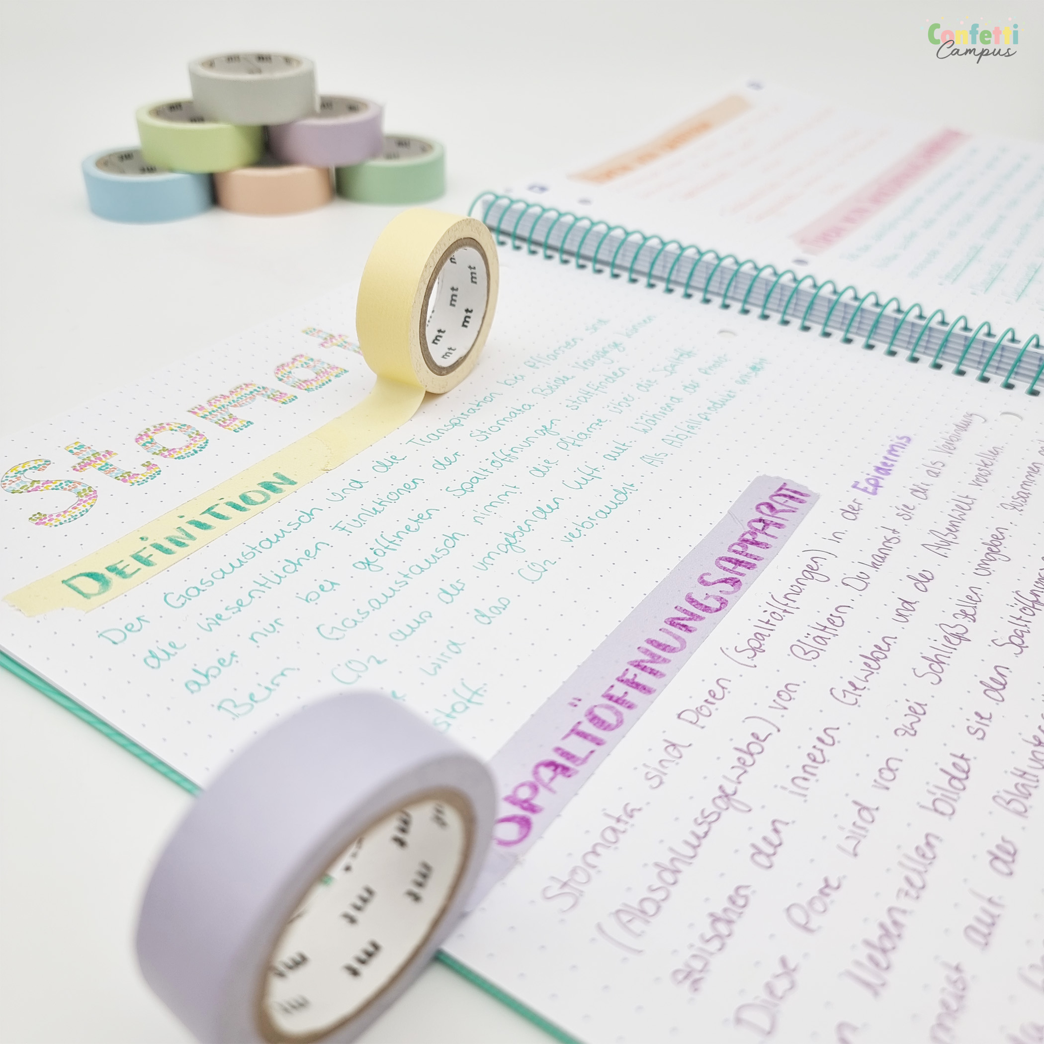 mt Washi Tape Pastell Flieder – Bild 2