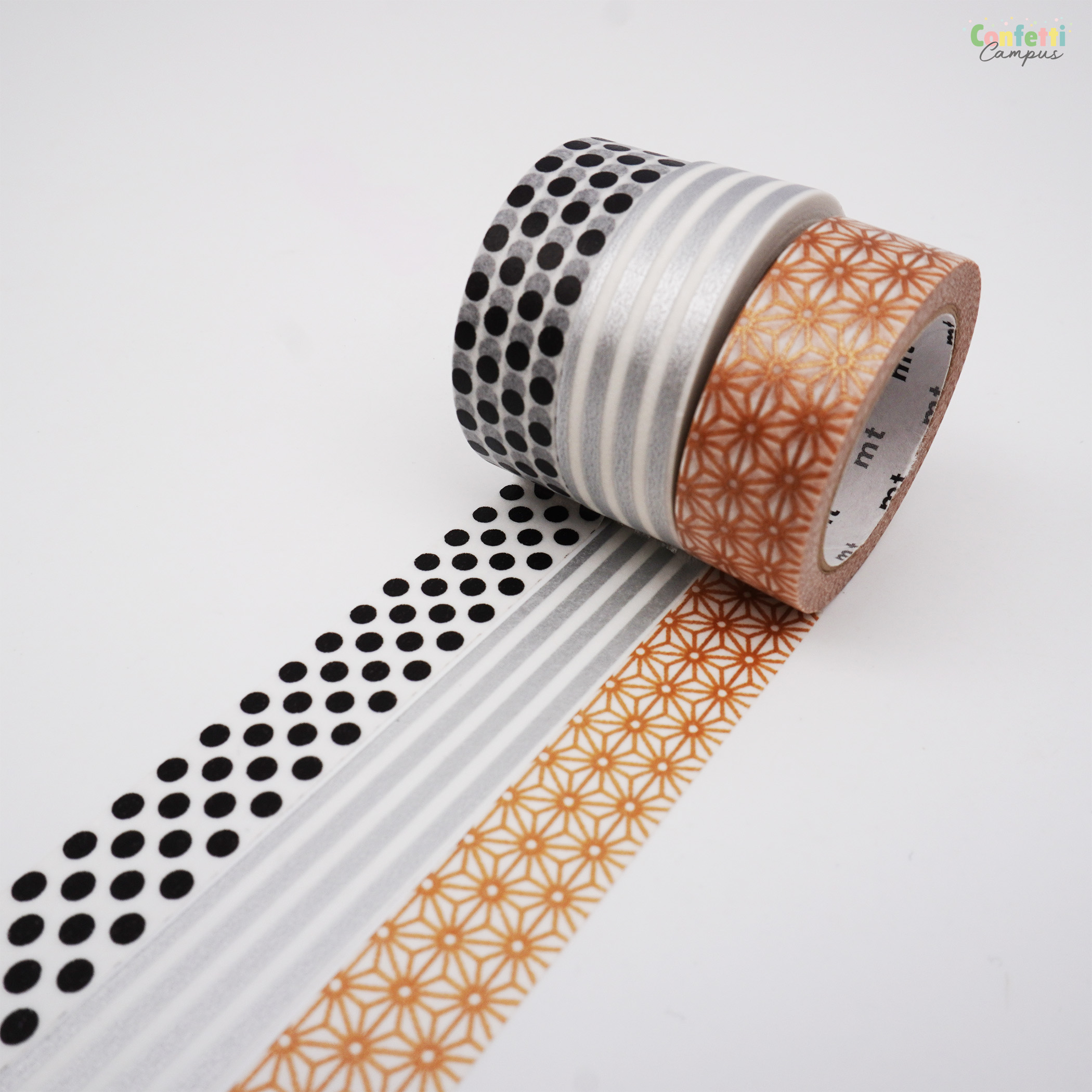mt Washi Tape 3er Set Elegantes Fest