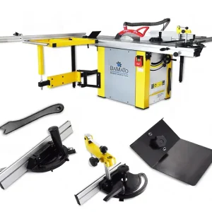 BAMATO Formatkreissäge BFKS-2000 inkl. XXL-Lieferumfang und serienmäßiger Vorritzeinheit