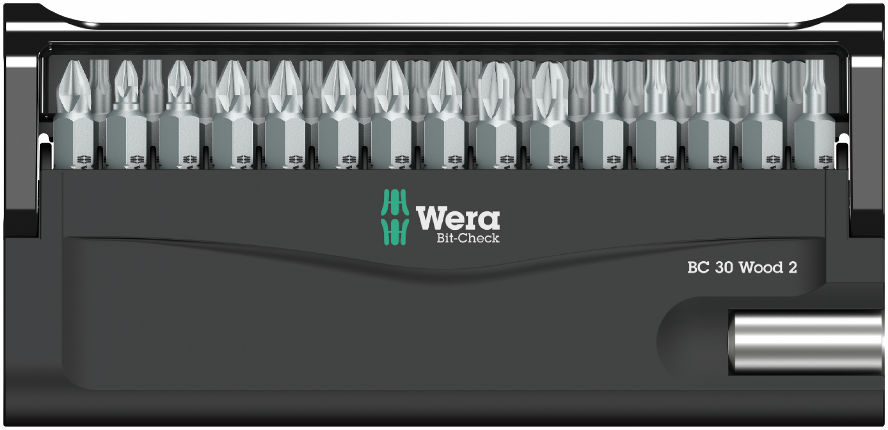 Wera Bit-Check 30 Wood 2 30-teilig 05057432001 – Bild 3