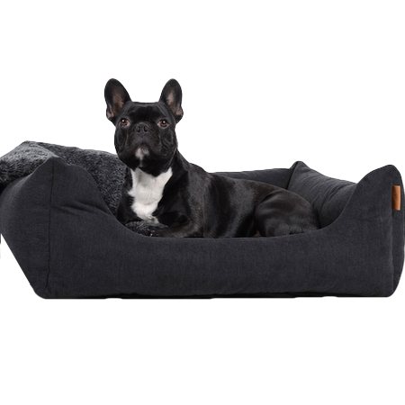 comfort hundebett schwarz – Bild 2