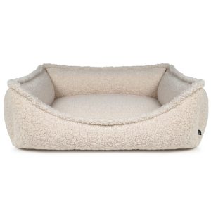 hundebett dreamer creme lammfelloptik