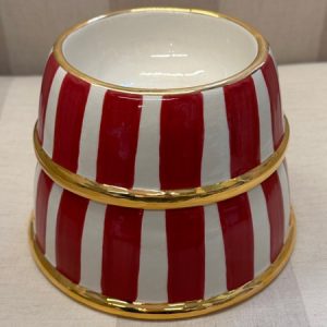 keramik hundenapf red