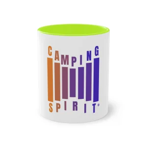 Camping Spirit® zweifarbiger Kaffeebecher 325ml in 11 Farben erhältlich