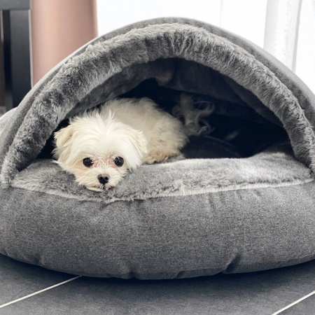 luxury kuschelhöhle anthrazitgrau – Bild 4