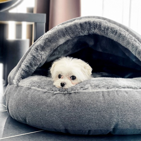 luxury kuschelhöhle anthrazitgrau – Bild 6