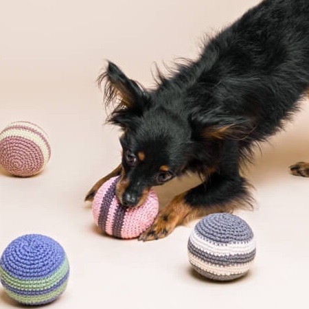 organic ball rainbow blue green – Bild 3