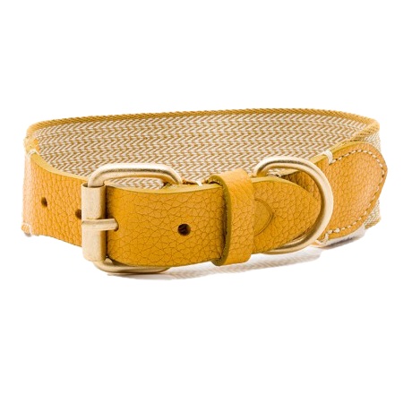 peruvian hundehalsband james yellow – Bild 6