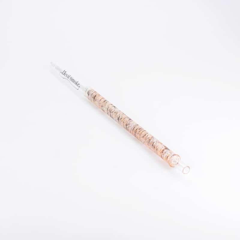 Devil Smoke – Colored / Twist / Schwarz & Neon Orange / Rund