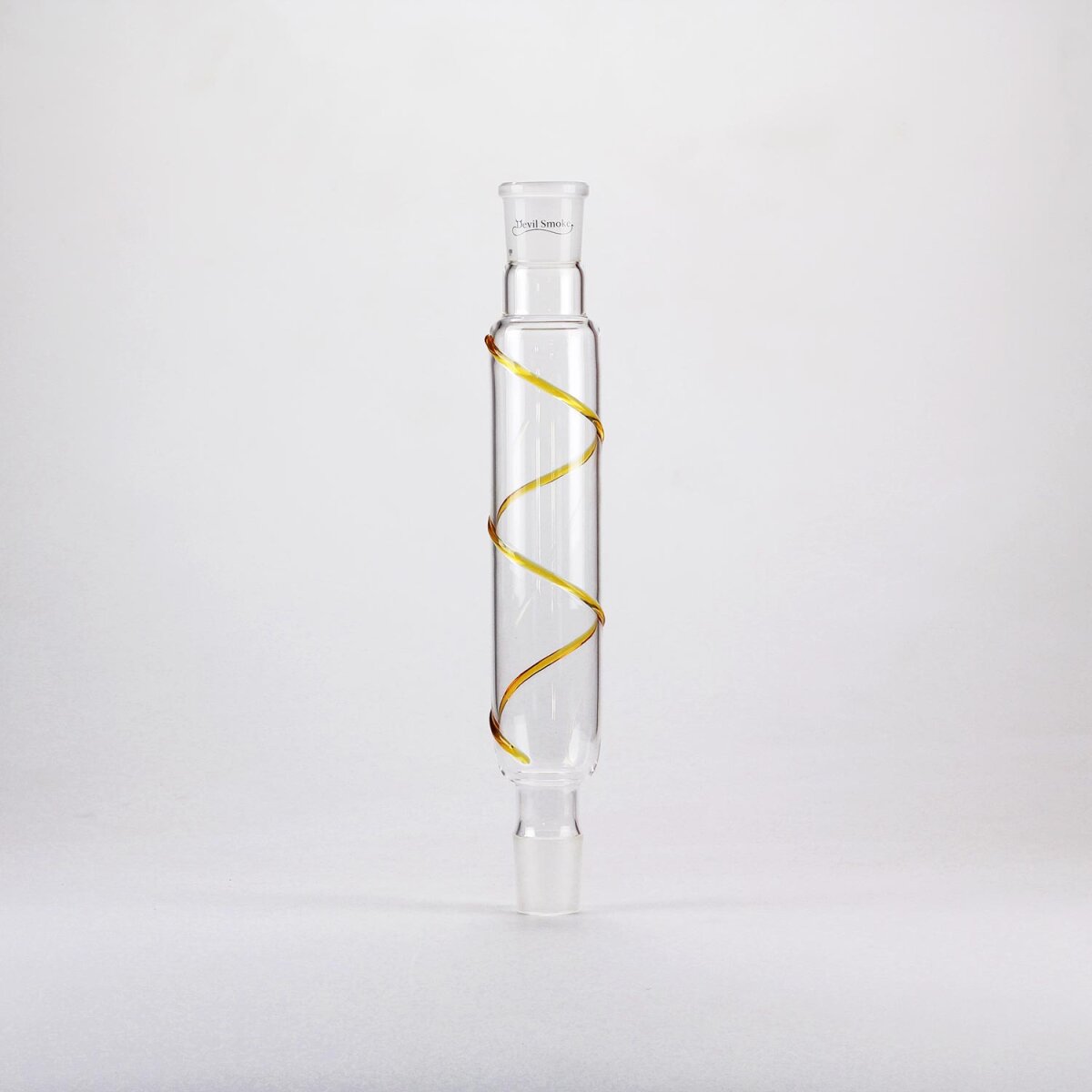 Devil Smoke – Glasrauchsäule / Colored Coil Topas / 29,2