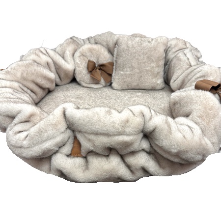 snuggle dogbed bear grey – Bild 5