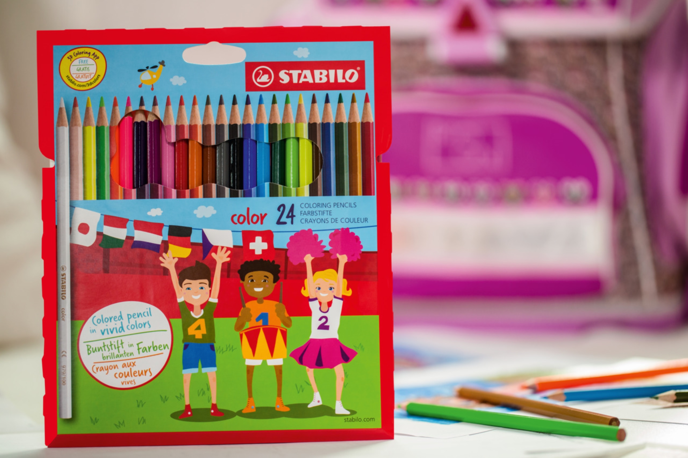 STABILO color Buntstift 12er Metalletui – Bild 2