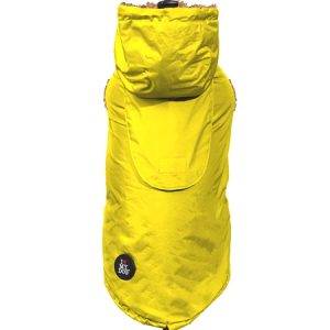 teddy regenweste i love my dog lemon gelb