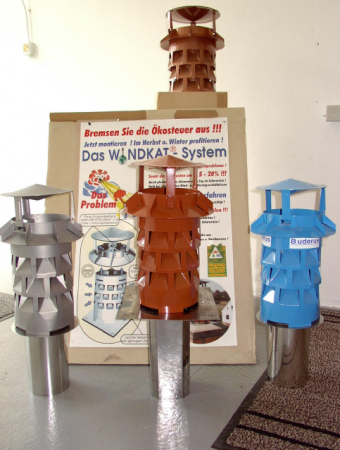 Windkat-System mit Einsteckstutzen, eckig Ø 130 – Bild 4