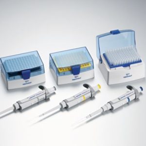 Eppendorf Pipette Research® plus G, 3-Pack, Option 2, 2-20µL / 20-200µL / 100-1000µL, inkl. epT.I.P.S.®-Boxen, 3123000918