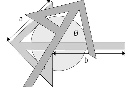 Zentrierwinkel Größe 400 x 250 mm – Bild 2