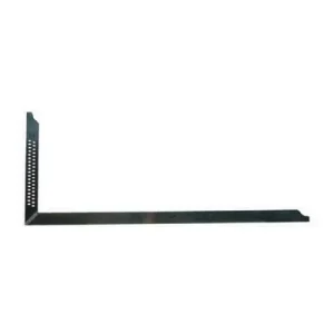 Zimmermannswinkel ohne Anreißlöcher nichtroster Stahl Länge 800 x 320mm