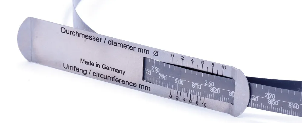 Umfangbandmass, Durchmesserbandmass rostfreien Stahl für Umfang von 60-3780mm – Bild 2