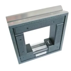Röckle Rahmenwasserwaage 100x100mm Genauigkeit 0,02 mm/m, hochwertige Qualität