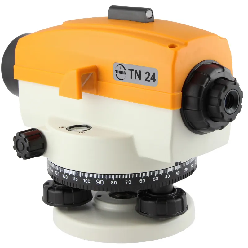 Theis Baunivellier TN24, Set 400 gon mit Alustativ und Nivellierlatte – Bild 2
