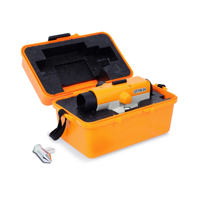 Theis Baunivellier TN24, Set 400 gon mit Alustativ und Nivellierlatte – Bild 3