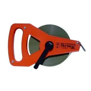 Glasfaser Maßband Länge 25 m, cm-Teilung, Kunststoffrahmen R